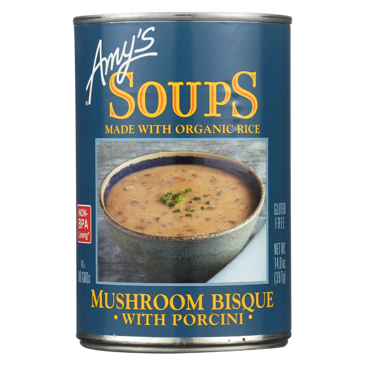 Amys Mushroom Soup 14 Oz (Pack of 12)