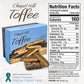 Chapel Hill Pecan and Dark Chocolate Toffee, Natural and Gluten Free, Delicious Toffee Squares (10 Ounce)