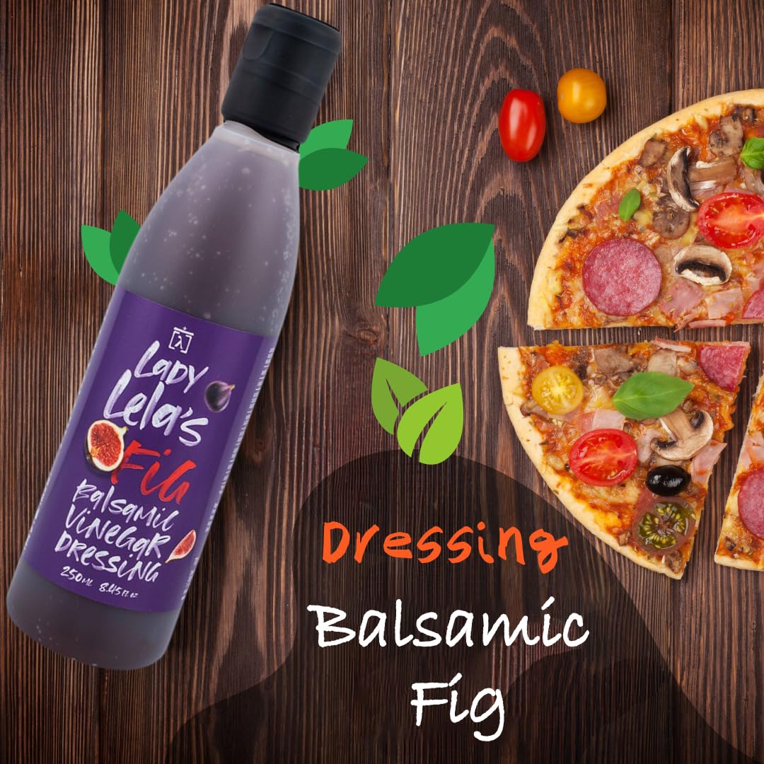 TO FILEMA TIS LELAS Greek Balsamic Vinegar & Glaze - Vegan, Organic, Gluten-Free - 2x 8.45oz (500ml)