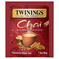 Twinings Chai Black Tea Individually Wrapped Bags, 100 Count (Pack Of 1), Richly Blended With Warm Spices, Caffeinated, Enjoy Ho