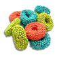 LYZAS SWEETS &   Cosmic Sour Gummy Rings - Crunchy Nonpareil Coating - 5.5 oz Bag - Pack of 1