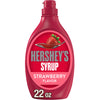 HERSHEYS Strawberry Flavored Syrup Bottle, 22 oz