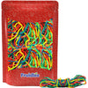 Fruidles Rainbow Licorice Laces, Rope String Licorice Candy Gummies, Soft, Chewy, Long Shoestring Candies (1 Pound)