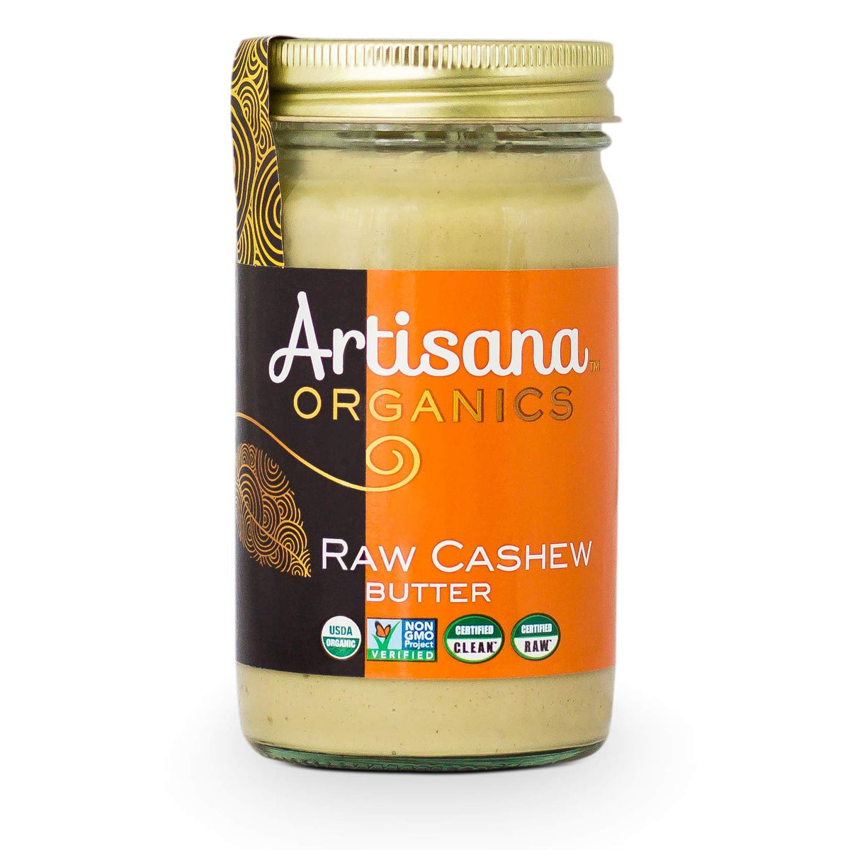 Artisana Organics Non Gmo Raw Cashew Butter, 14 Oz (6 Pack)