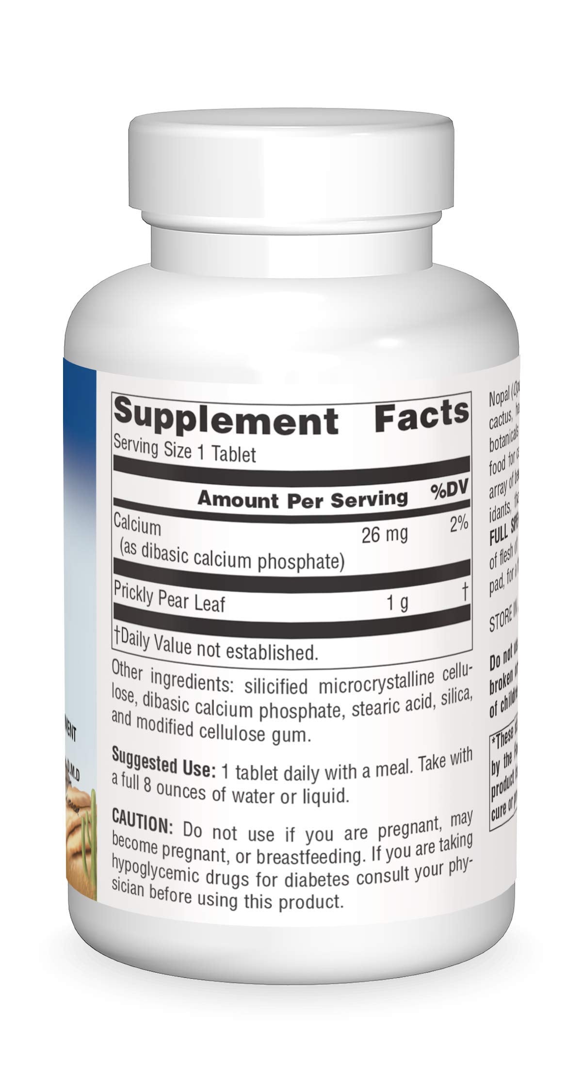 tary Herbals Nopal Cactus Full Spectspirit-inspired flavor 1000mg, 240 Count, 0.45 Pound