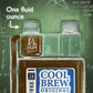 CoolBrew Toasted Almond 6 Pack - 16 DRINKS PER BOTTLE - Fresh Cold Brew Liquid Concentrate - For Iced or Hot Coffee, Unsweetened