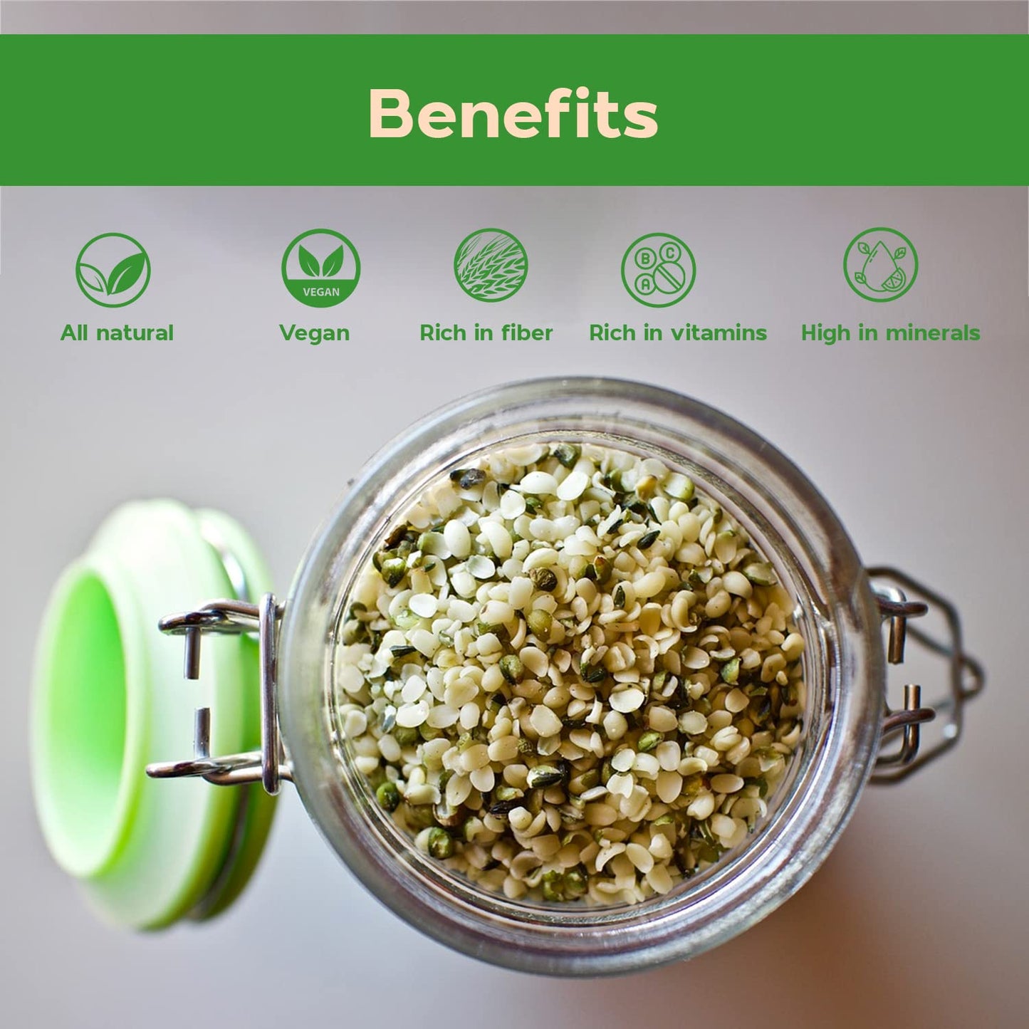 Sincerely Nuts Hulled Hemp Seeds - (5 lb bag) All Natural Super Food | Natures Complete Protein Contains All 9 Essential Amino Acids | Omega 3 Fat for the Heart | Non GMO  Kosher  Gluten Free  Raw