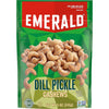Emerald Nuts, Dill Pickle Seasoned Cashews, 5 Oz, Resealable Bag (Pack Of 2)