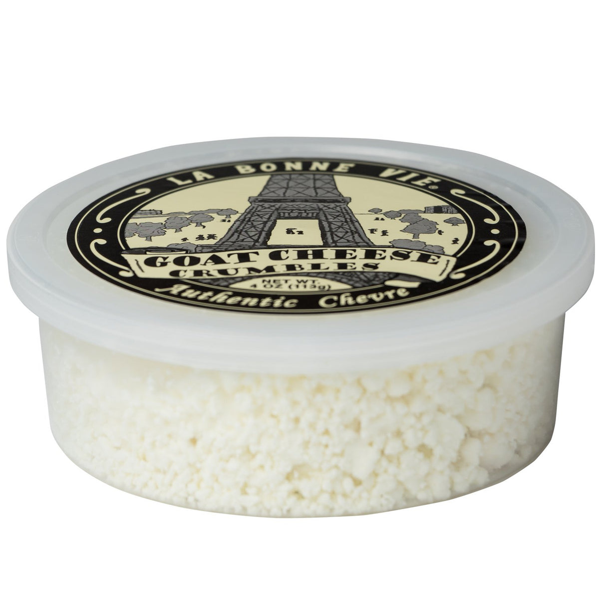 La Bonne Vie Goat Cheese Crumbled, 4 oz