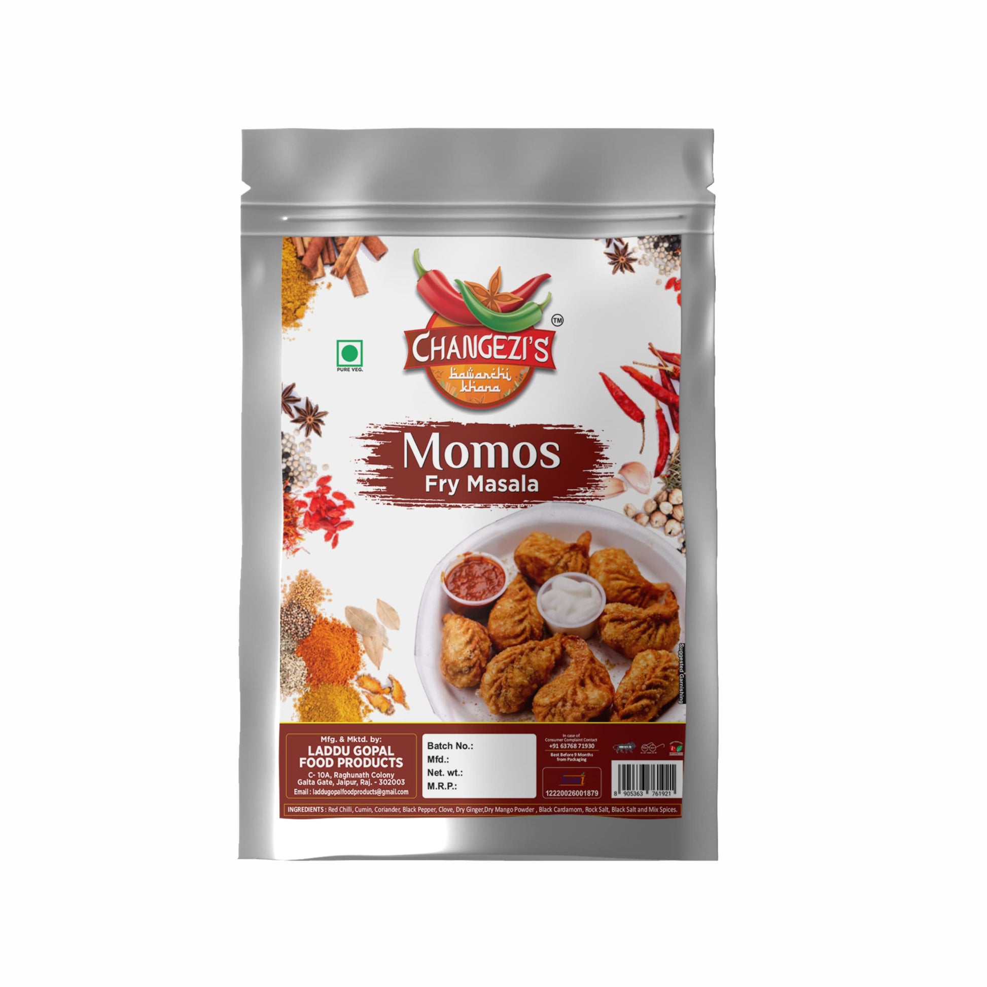 Authentic Chinese Tradition Momo Fry Masala|Whole Spices Blend With Authentic Traditional Taste||Natural Spices|No Preservatives