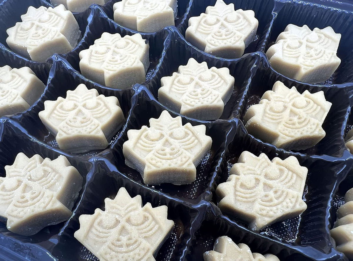 Sapsquatch Organic Maple Candy - 10 Ounces - Pure Maple Syrup Sugar Leaf Candy