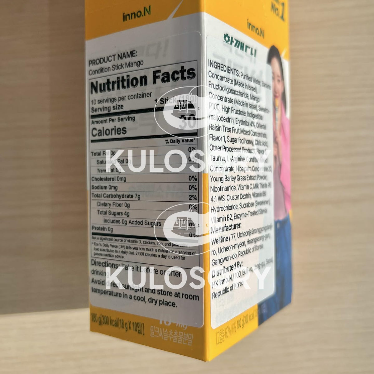 KULOSORY Easy Tomorrow Mango & Plum Jelly Sticks (11 Pack, 18g Each, Dissolvable Sticks)