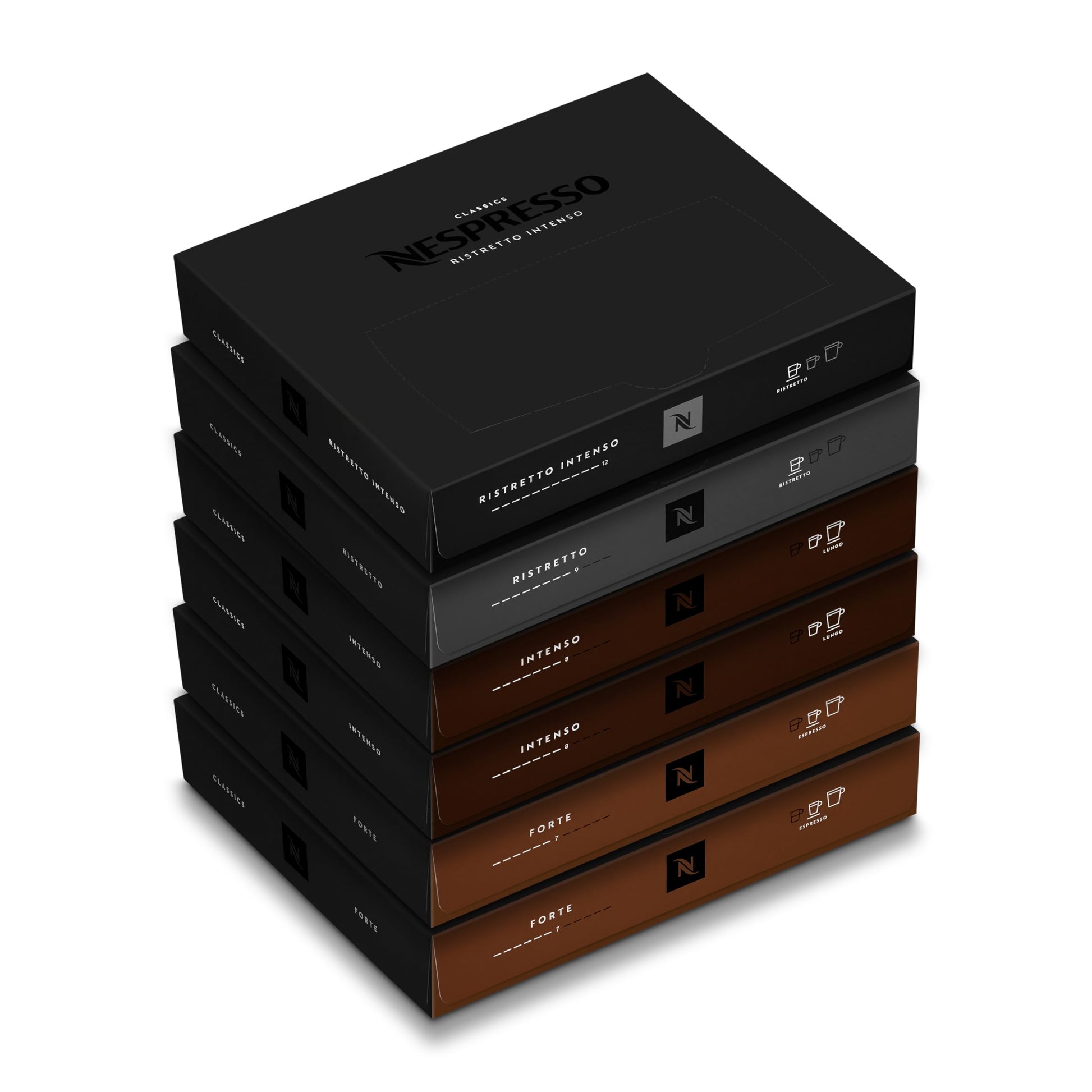 Nespresso Professional Coffee Units  Intense Assortment Coffee Bundle  300-Count Units