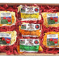 Wisconsin Cheese Company Cheese Curd & Meat Sticks Gift Box - Large 7-Pack - Perfect for Parties and Holiday Gifts