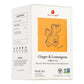 Health King Ginger Herb Tea, Teabags, 20 Count Box