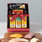 Wisconsin Cheese Company - Classic Wisconsin Cheese & Sausage Holiday Gift Box - 100% Wisconsin Cheddar & Pepper Jack Cheese,  er and Sausage Gift Box | Perfect for Parties, Charcuterie Boards, and Holiday Gifts