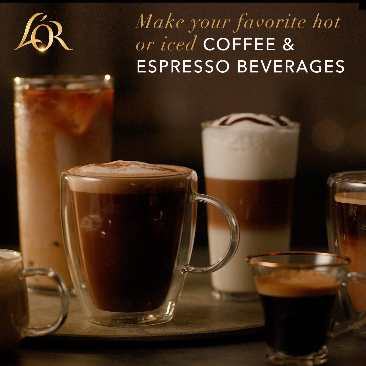 LOR Coffee Pods  10 Count Provocateur Medium Roast Blend  Single-Serve Aluminum Coffee Capsules Compatible with the LOR BARISTA System & *Nespresso Original Machines  10 count (Pack of 1)