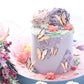 40Pcs Glitter Butterfly Decorations Supplies Golden 3D Butterfly Birthday Cake Toppers Rainbow Cupcake Toppers Butterfly Wall St