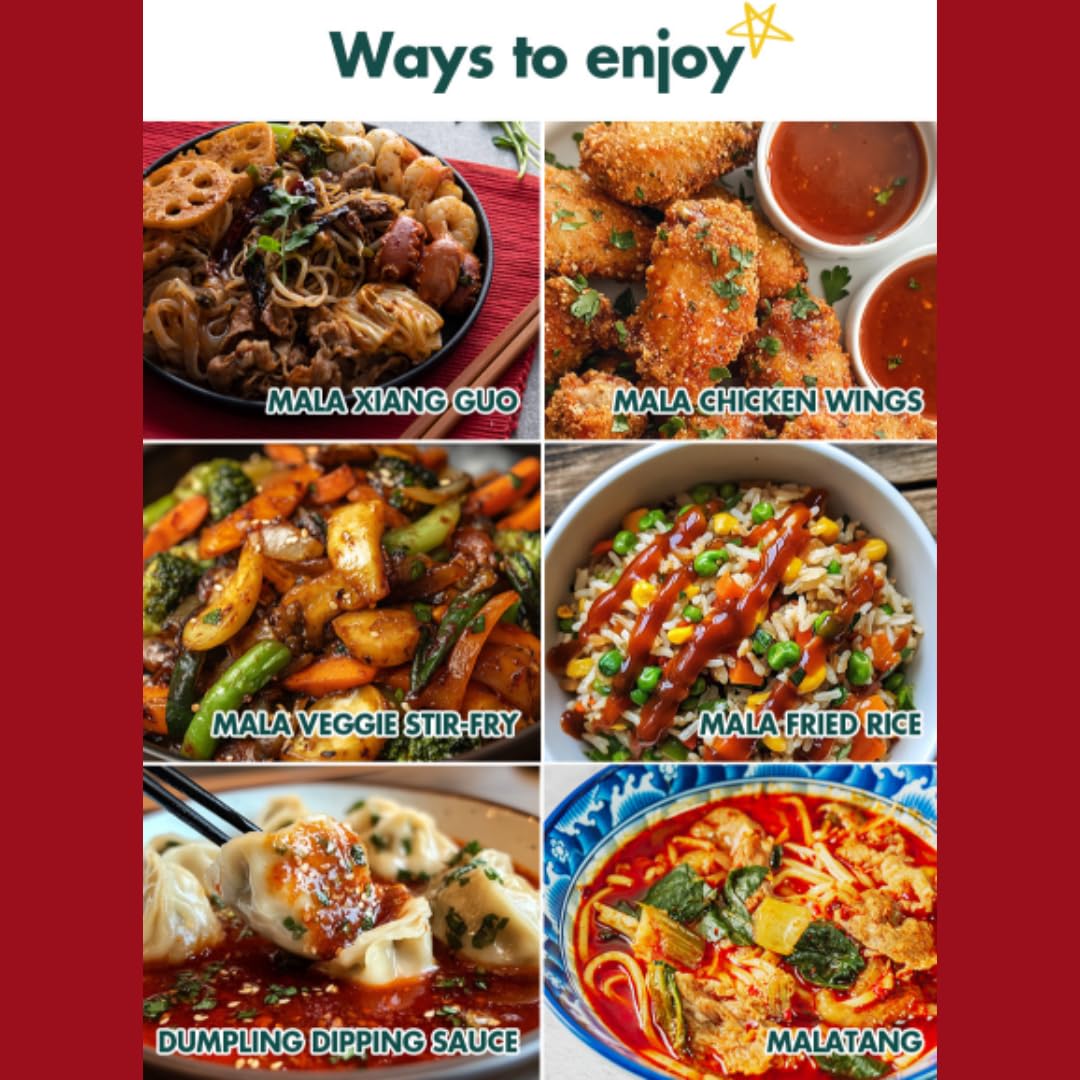 VIVID KITCHEN Mala Sauce | No Preservatives | Versatile  Easy-to-Squeeze (2 Pack) (Mala Sauce (Low Calorie & Zero Sugar))