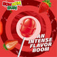 Colombina Bon Bon Bum Lollipops W/Bubble Gum Center - Watermelon Candy Flavor, Pack Of Individually 24 Wrapped Gluten Free Pops,