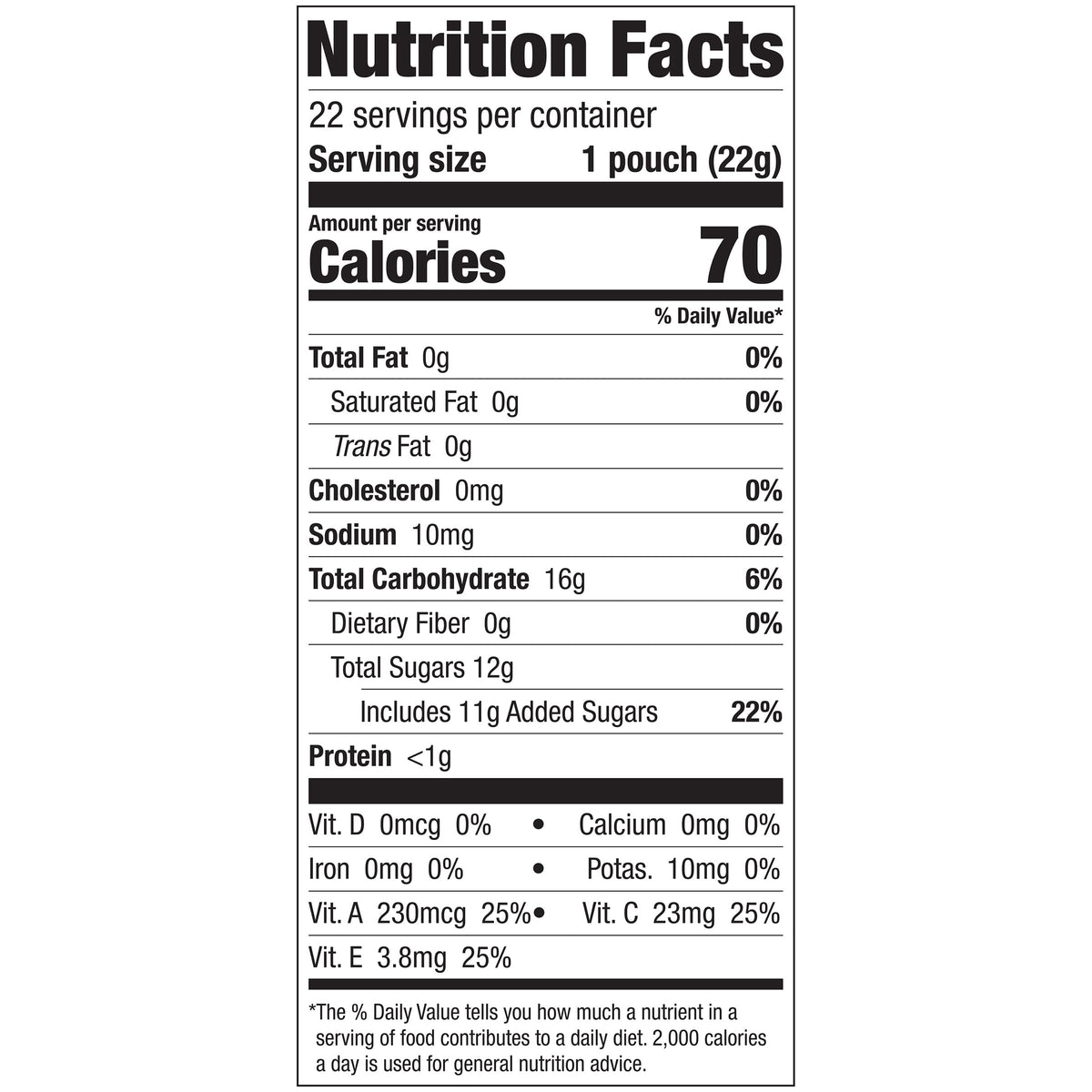 Funables Fruit Snacks, Strawberry Fruit Flavored Snacks, 0.8 Ounce Pouches (22 Count) (Pack of 2)