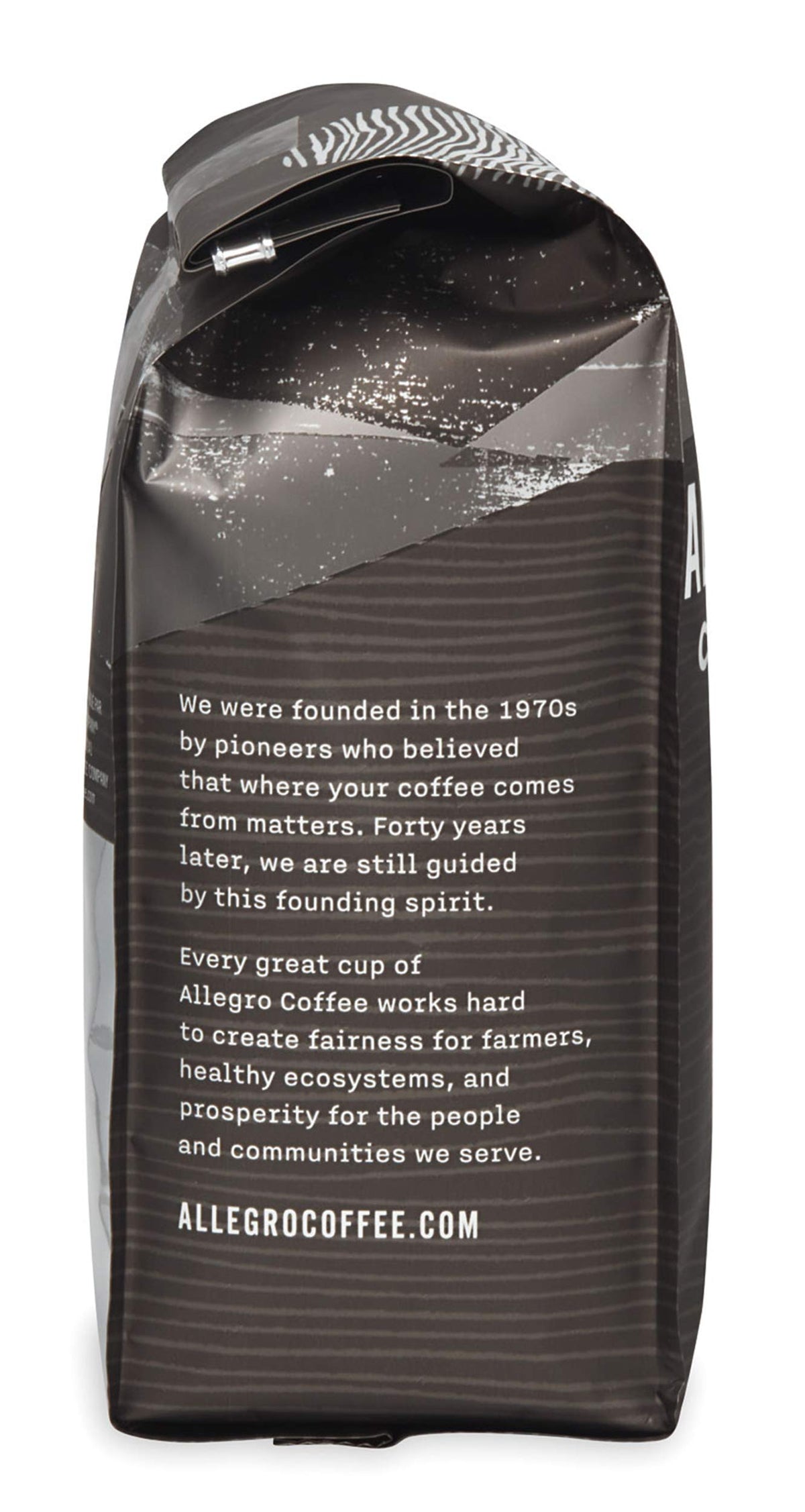 Allegro Coffee Half Caff, French Roast Ground Coffee, 12 Oz