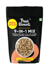True Elements Seeds Mix for Eating - 9 in 1 Snack Mix 250g | Nuts and Seeds Mix | Mix Seeds for Eating | Diet Snacks | Healthy S