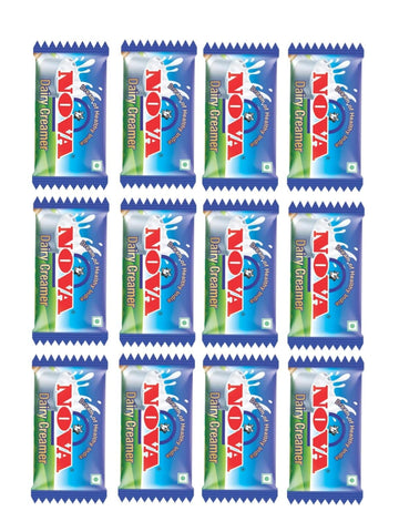 NEWRISE Nova Dairy Creamer (Milk) 3 Gram Sachet 200 Pcs | Milk Pouch | Low Fat Milk Powder