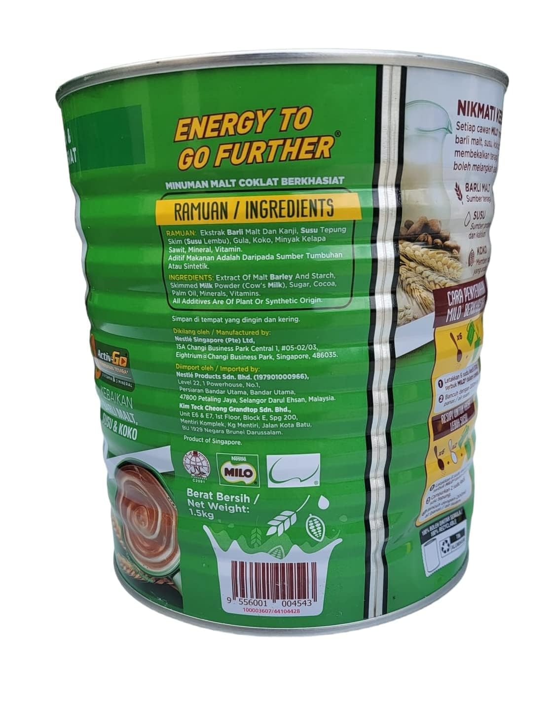Nestle Milo Pilih Champion Mix