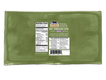 Organic Rancher Organic Beef Tenderloin Steak, 12 Oz