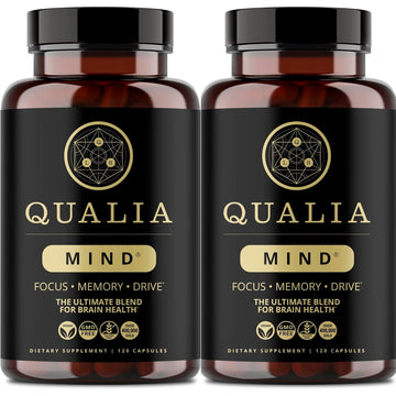 NEUROHACKER COLLECTIVE Qualia Mind | Doctor-Formulated Nootropic to Fuel Focus & Concentration