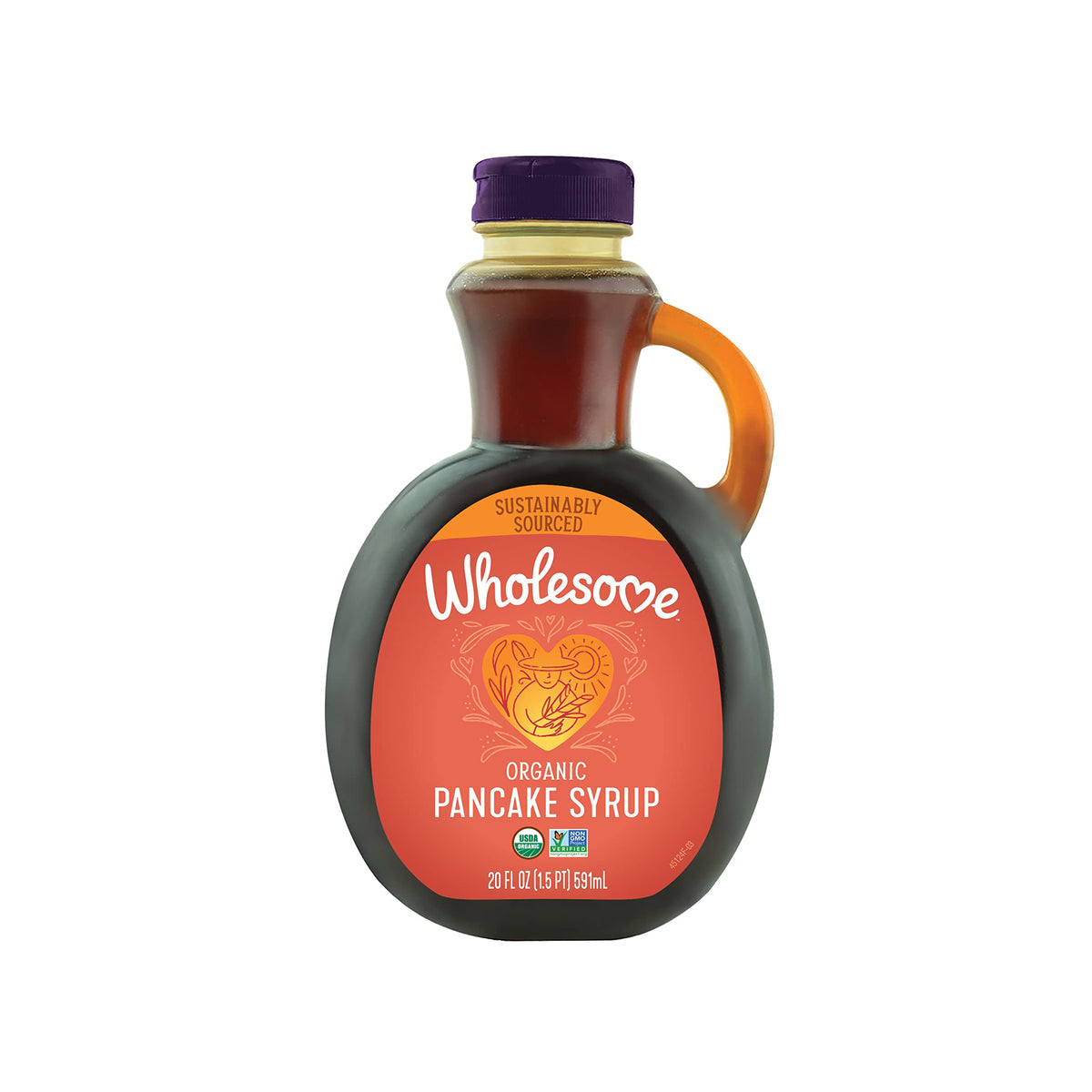 Wholesome Sweeteners Organic Pancake Syrup, 20 Ounce