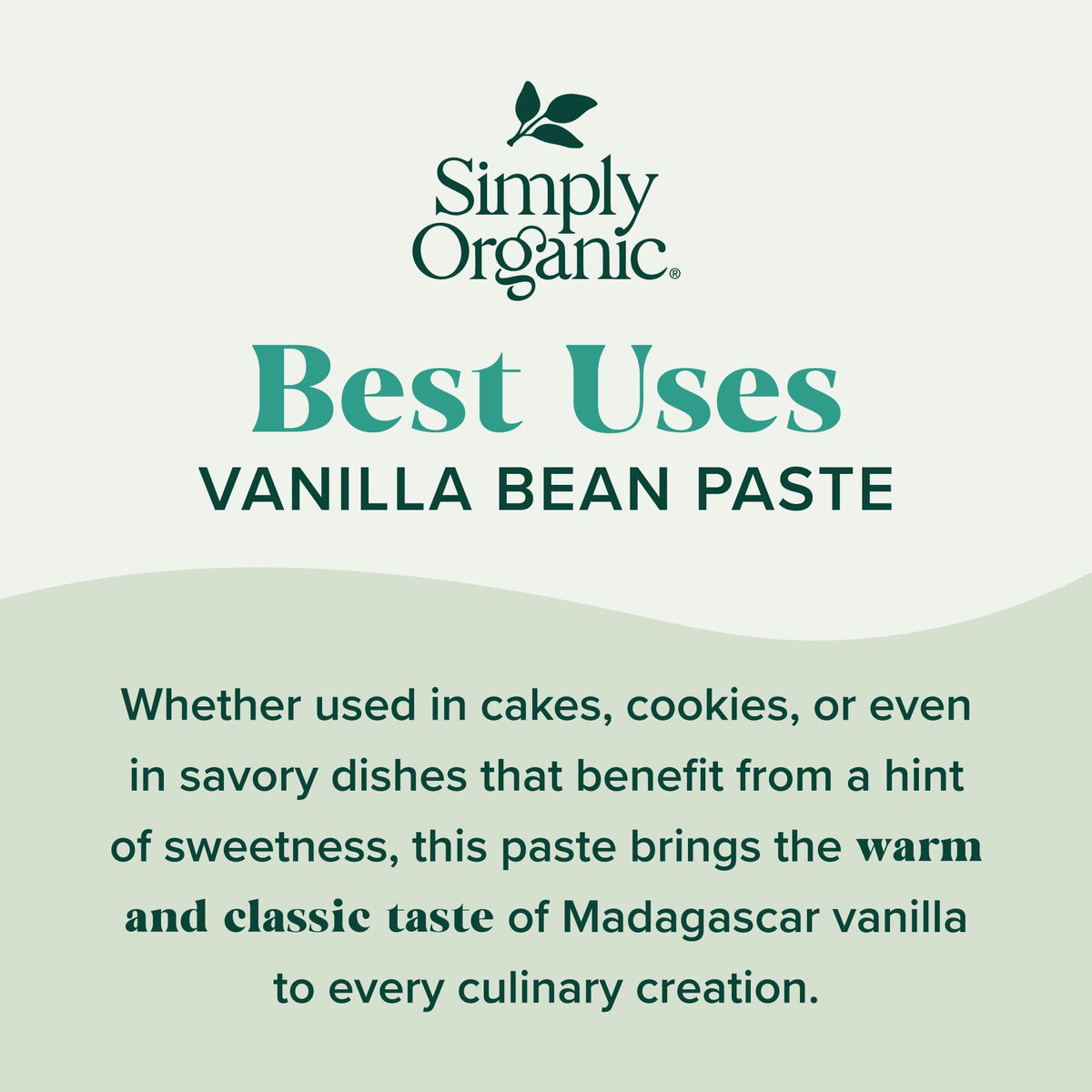 Simply Organic Vanilla Bean Paste, Certified Organic, Vegan, 4 Oz., Brown