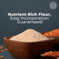 Pride Of India- Red Lentil Flour 1 Lbs (454 Gm) Hint Of Sweetness Slightly Nutty Earthy Flavor Freshly Milled In Small Batches |Ideal For Cakes Sauces Pasta Crepes Meatballs | Vegan, Gluten Free