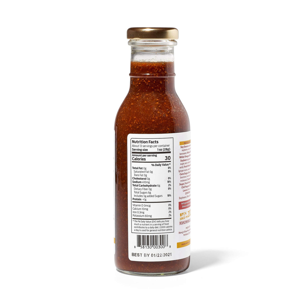 Nongs Khao Man Gai Sauce, Ginger Garlic Chili Sauce, Chicken And Rice, Portland Oregon - 12Oz
