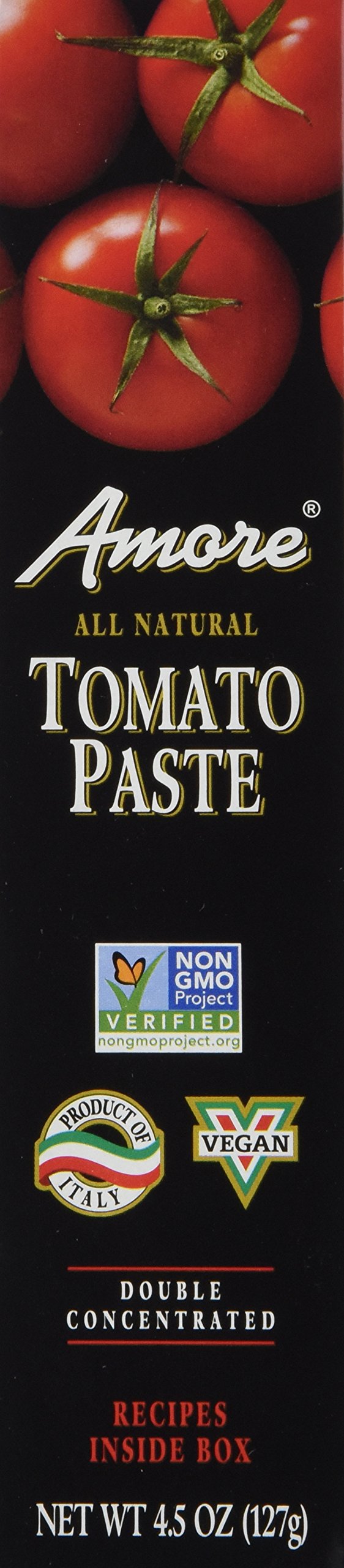 Double Concentrated Tomato Paste - Real Ripe Tomatoes - 4.5 Oz (Pack Of 1)