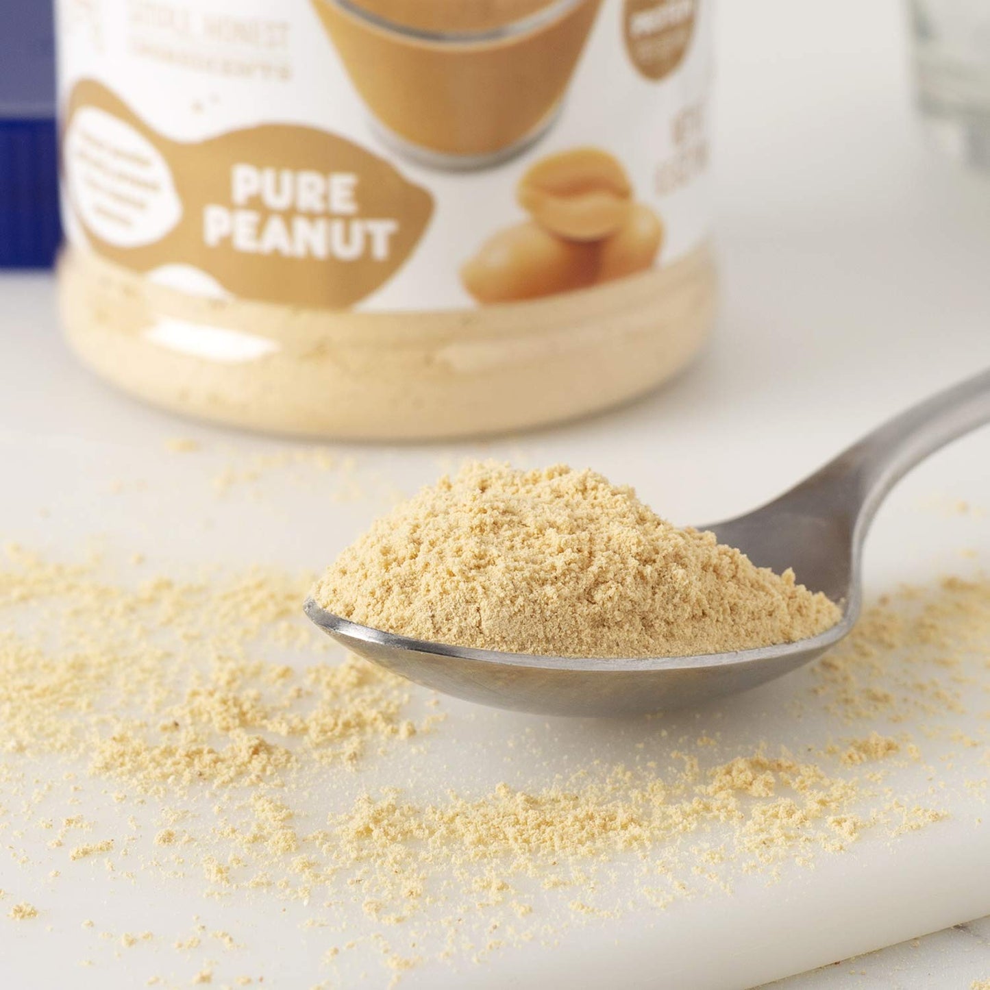 Peanut Butter & Co. Pure Peanut Powder, Non-Gmo Project Verified, Gluten Free, Vegan, 6.5 Ounce Jars, Pack Of 6