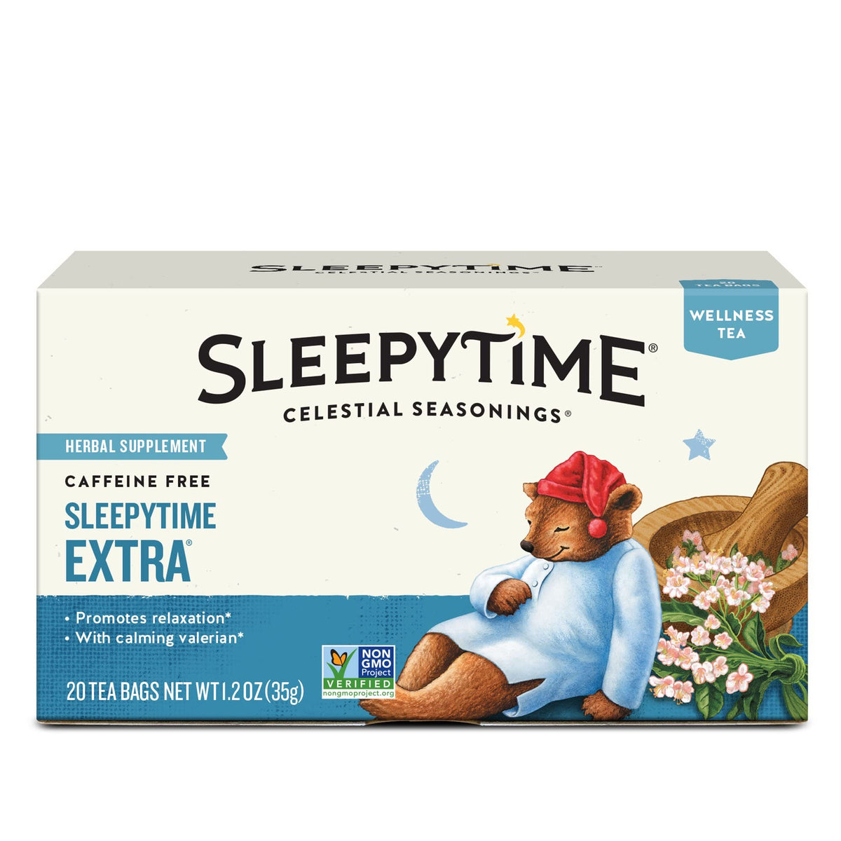 Celestial Seasonings Tea Herb Slpytime Xtra