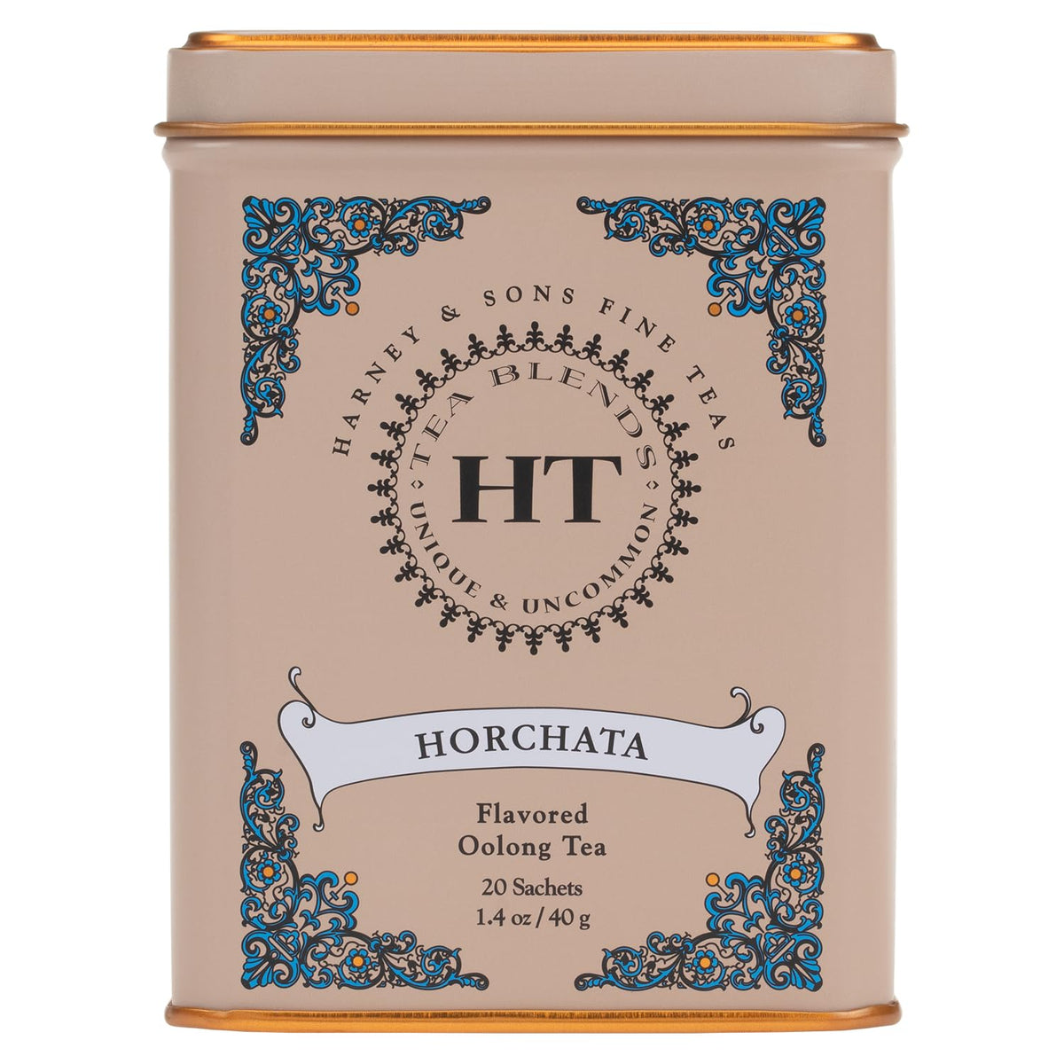 Harney & Sons Flavored Oolong Tea, Horchata, 20 Sachets, Model 01-1857