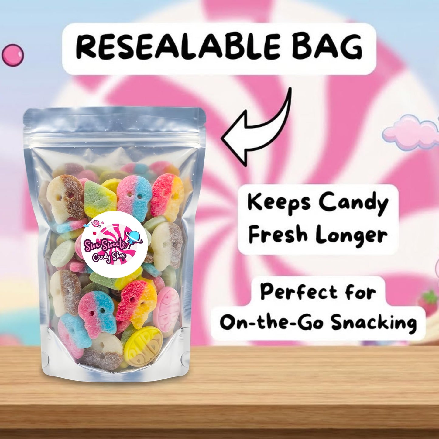 Bubs Swedish Candy Mix  2 Pounds  Vegan and Gluten-Free Treat  Plant-Based Sweets