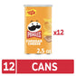 Pringles Potato Crisps Chips, Cheddar Cheese 2.5oz (12 Count)