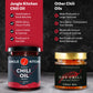 Jungle Kitchen Crunchy Garlic Chili Oil Chili Crisp Oil Vegan & Gluten-Free For Meats, Stir Fry, Vegetables, 6Oz