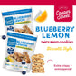 Cooper Street Cookies All Natural Twice Baked Crispy Cookie, Peanut & Dairy Free, Biscotti Style 18Oz, Blueberry Lemon (Pack Of