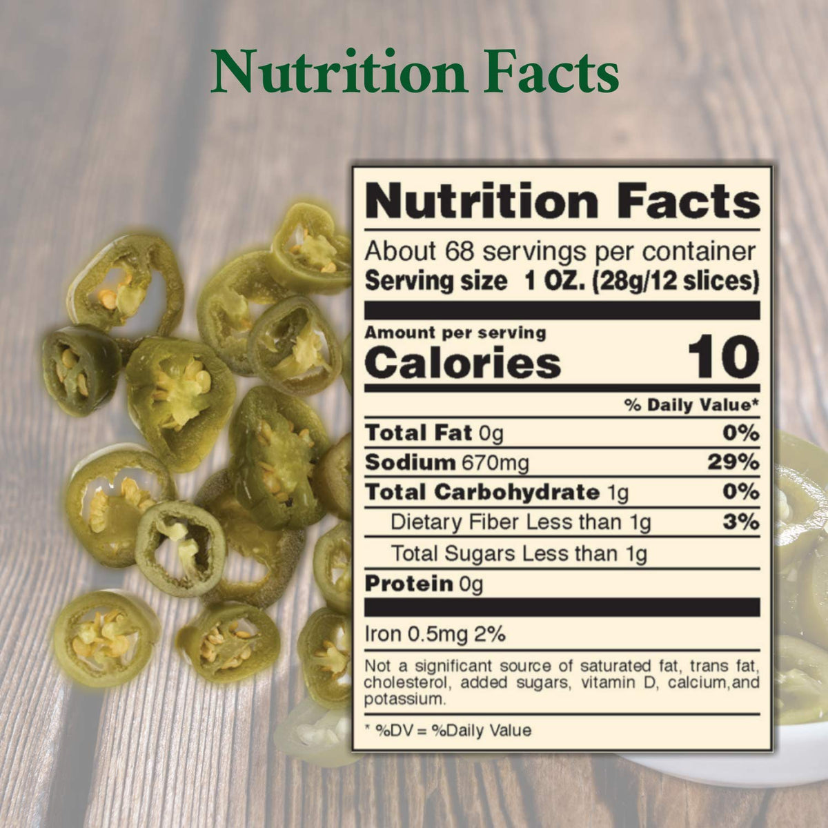 Roland Foods Nacho Sliced Jalapeno Peppers, Specialty Imported Food, 1-Gallon Jar