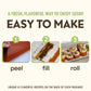 Newgem Barbecue Origami Sushi Wrap, Gluten Free, Paleo, Vegan, Keto Friendly, Low Calorie Sushi Wrap Alternative, Low Carb Torti