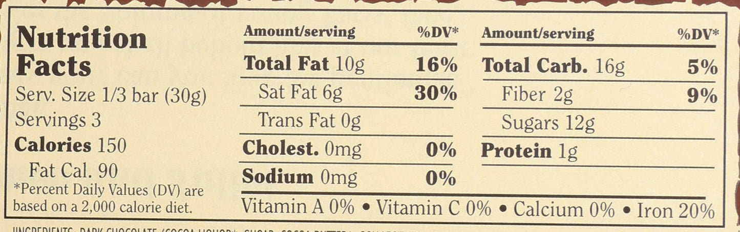 Chocolove - Dark Chocolate Bar Coffee Crunch - 3.2 oz.