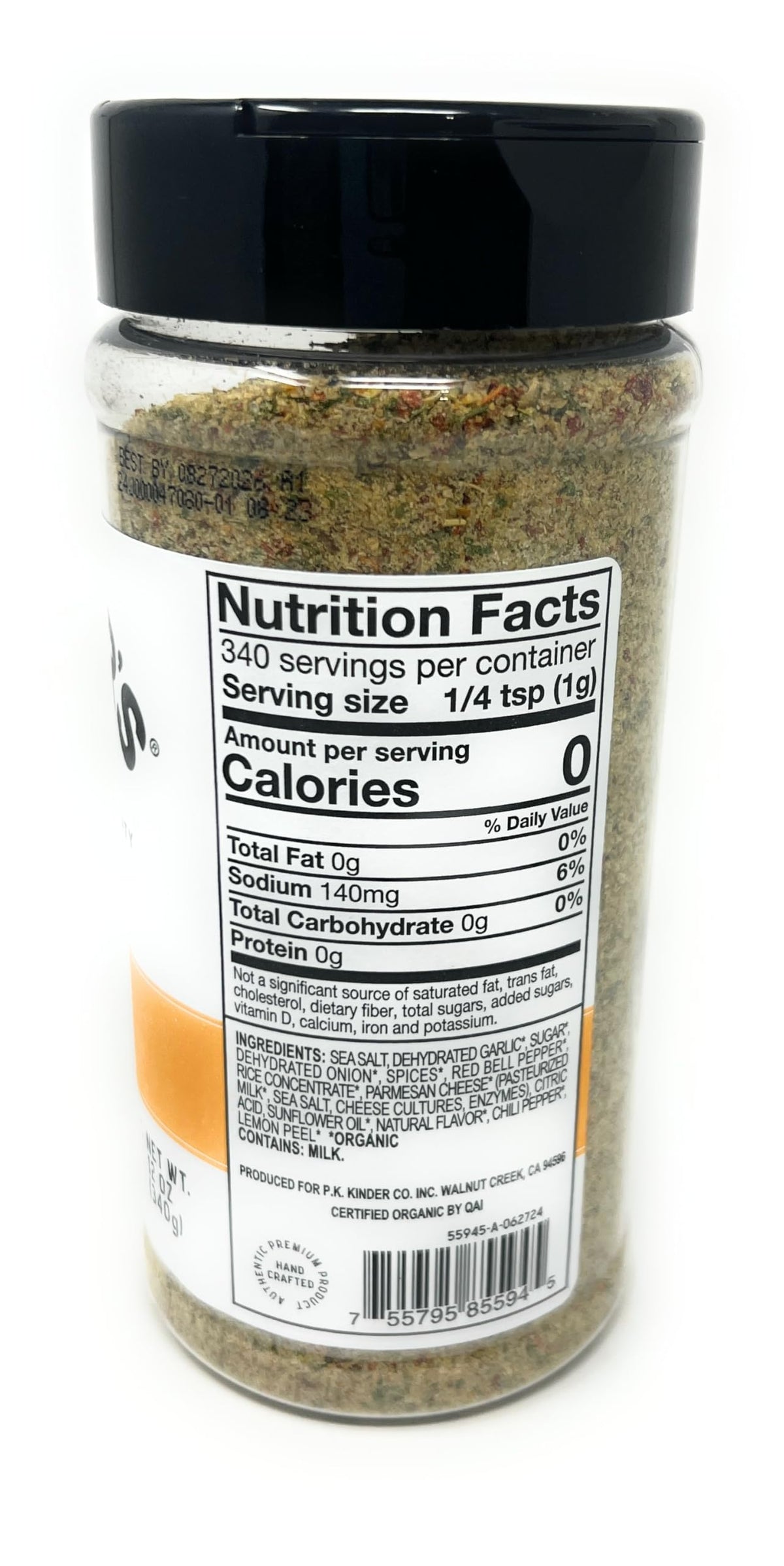 Kinder'S Garlic Parmesan Premium Quality Seasoning - 12 Ounces