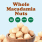 Food To Live Whole Macadamia Nuts, 2 Pounds – Non-Gmo Verified, Raw, Unsalted, Unroasted, Keto Friendly, Kosher, Vegan, Bulk, Great As Snack & For Baking, Good Source Of Manganese, Thiamin, & Copper