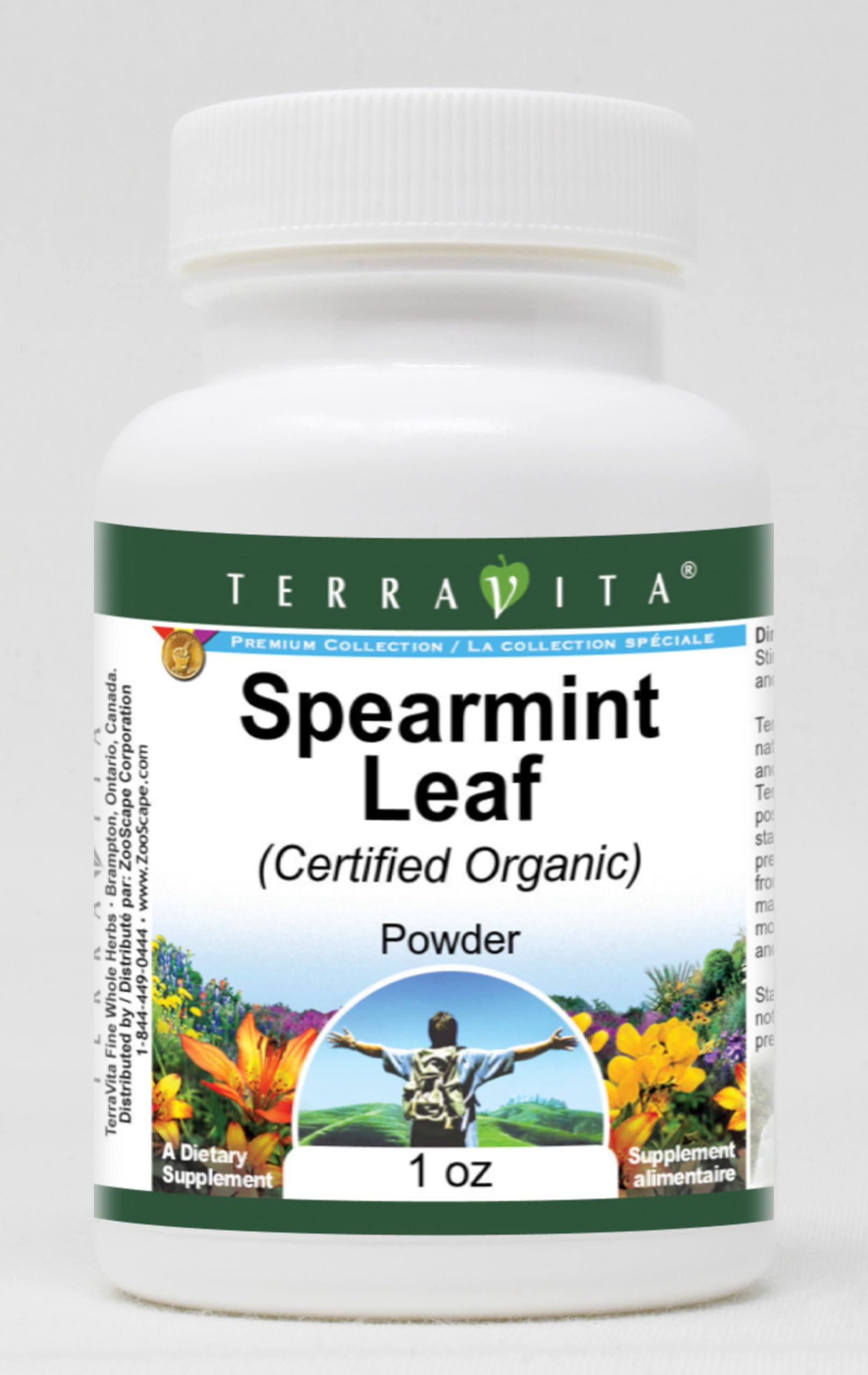 Spearmint Leaf (Certified Organic) Powder (1 oz, ZIN: 518738) - 3 Pack