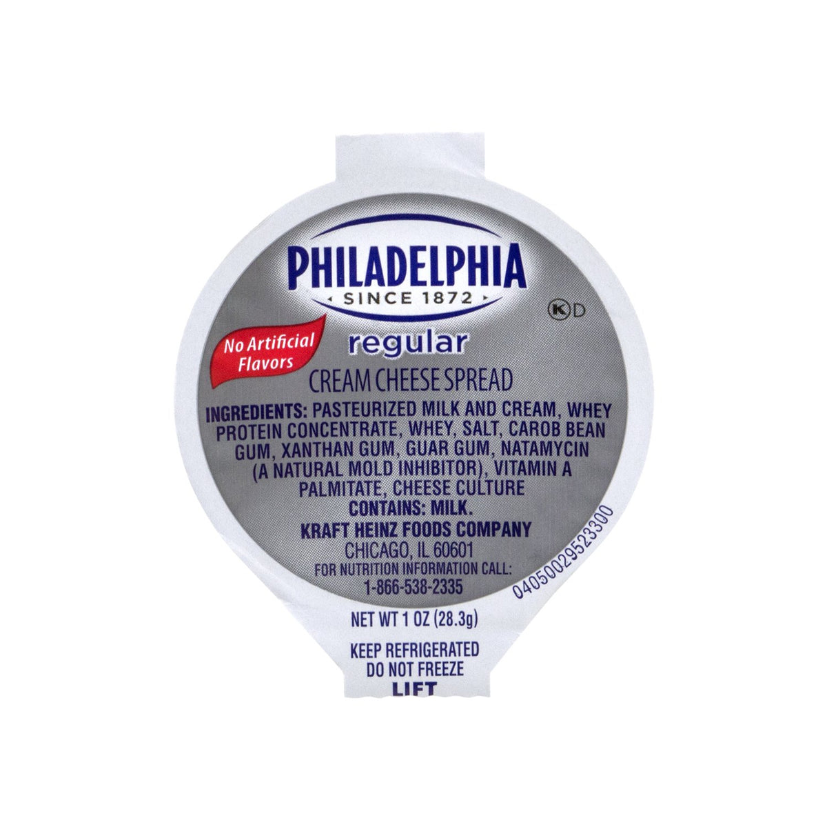 Philadelphia Original Cream Cheese Pouches, 1 Ounce (60 Pack), Perfect for Spreads and Cooking